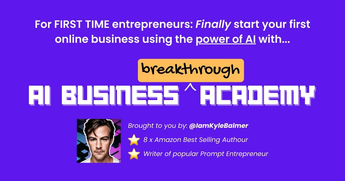 Join the AI Business Breakthrough Academy today