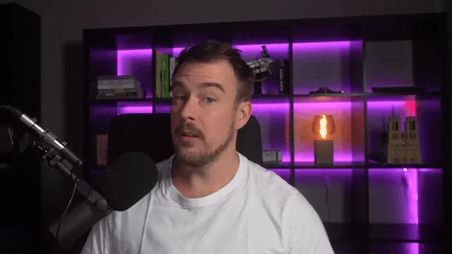 Kyle speaking during the full How to learn AI livestream