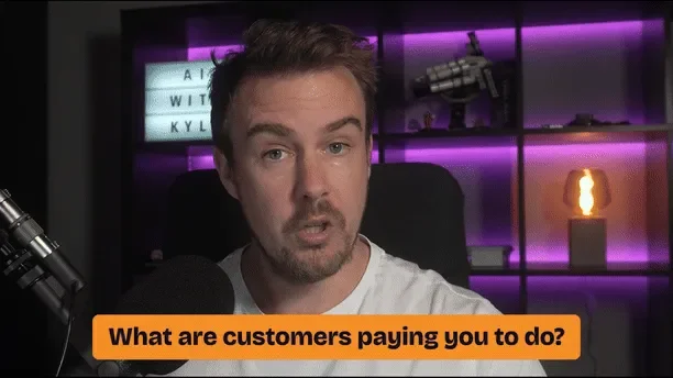 Kyle explaining what AI-generated mathematics means for experts