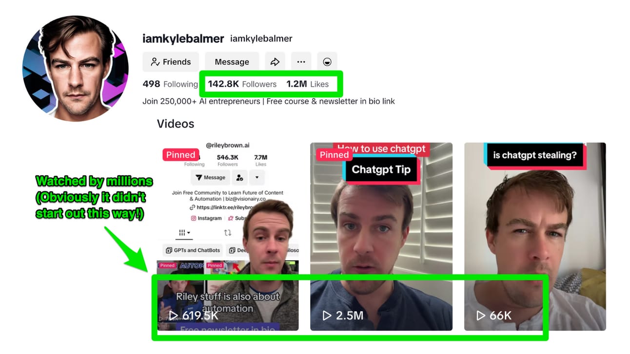 TikTok profile @iamkylebalmer - 142.8K followers, 1.2M likes